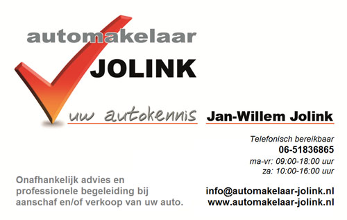 Automakelaar Jolink - Uw autokennis